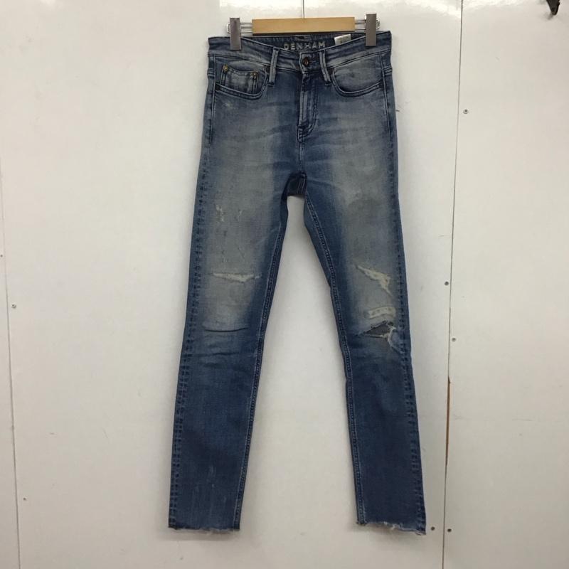 デンハム DENHAM パンツ デニム、ジーンズ 無地 水色 / ライトブルー /  レディース USED 古着 中古 10145629