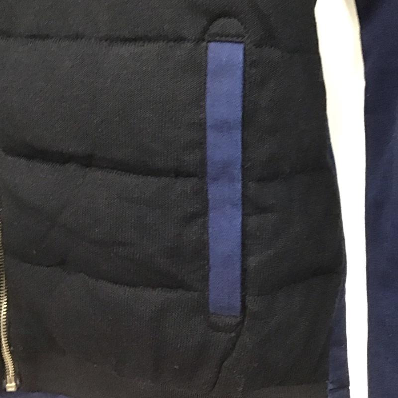 ザラメン ZARA MAN ジャケット、上着 ジャケット、ブレザー ジップアップジャケット ダウンジャケット アウター L 無地 紺 / ネイビー / X インディゴ / インディゴ /  メンズ USED 古着 中古 10145631