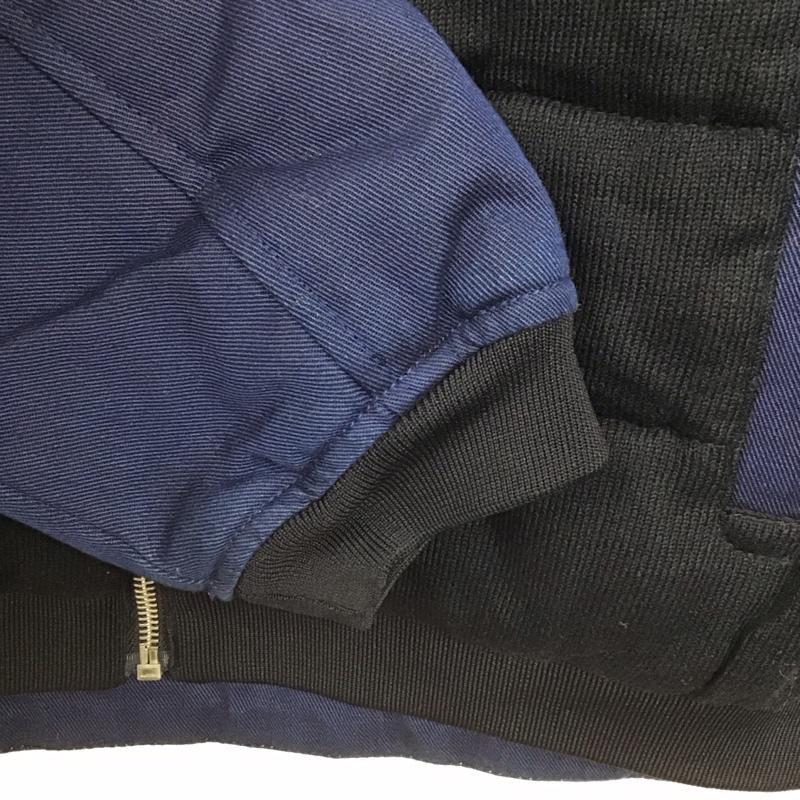 ザラメン ZARA MAN ジャケット、上着 ジャケット、ブレザー ジップアップジャケット ダウンジャケット アウター L 無地 紺 / ネイビー / X インディゴ / インディゴ /  メンズ USED 古着 中古 10145631