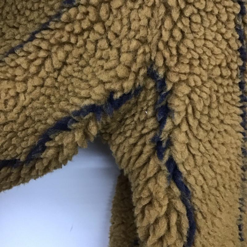 サニーレーベルアーバンリサーチ Sonny Label URBAN RESEARCH カーディガン 長袖 LA27-17A501 防風ボアカーディガン フリースジャケット L 無地 茶 / ブラウン /  メンズ USED 古着 中古 10145632