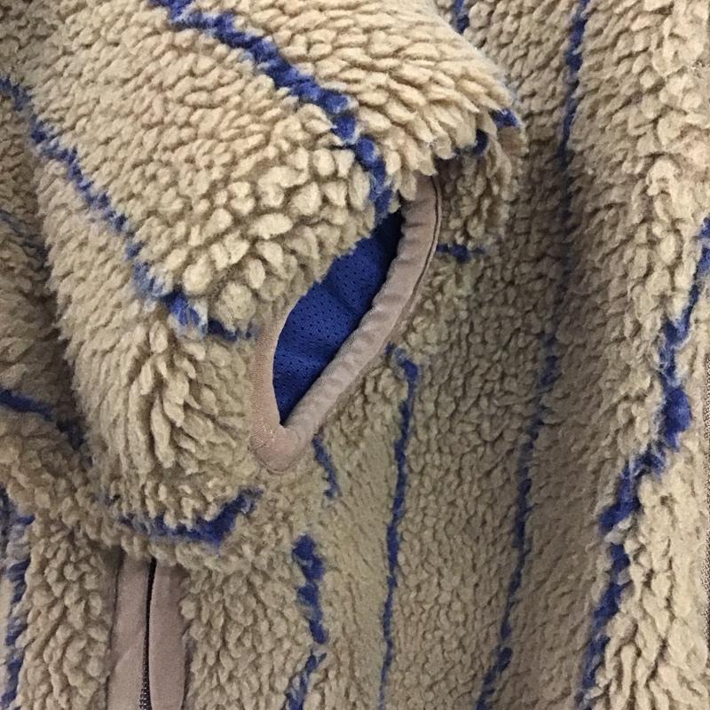 サニーレーベルアーバンリサーチ Sonny Label URBAN RESEARCH カーディガン 長袖 LA27-17A501 防風ボアカーディガン フリースジャケット L 無地 茶 / ブラウン /  メンズ USED 古着 中古 10145632