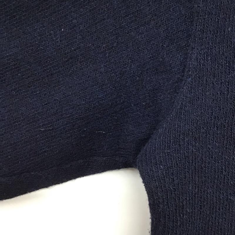 ウエストライド WESTRIDE ニット、セーター 長袖 38 無地 紺 / ネイビー /  メンズ USED 古着 中古 10145634