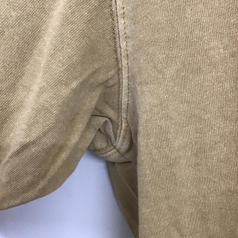 カーハート Carhartt Tシャツ 半袖 半袖カットソー プリントTシャツ クルーネックカットソー XL ロゴ、文字 ベージュ / ベージュ /  メンズ USED 古着 中古 10145679