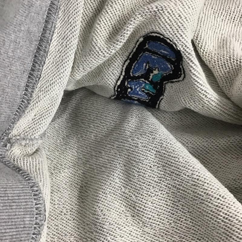 ビリオネア・ボーイズ・クラブ BILLIONAIRE BOYS CLUB トレーナー 長袖 長袖トレーナー スウェット クルーネック プルオーバー S ロゴ、文字 灰 / グレー /  メンズ USED 古着 中古 10145694