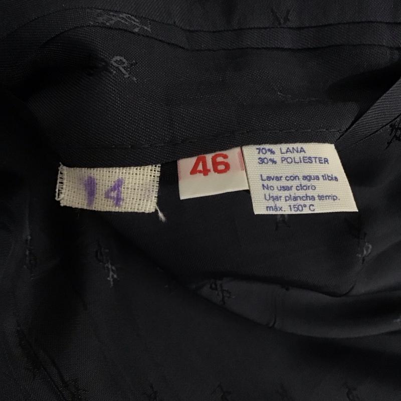 イヴサンローラン Yves Saint Laurent ジャケット、上着 ジャケット、ブレザー カジュアルジャケット アウター カラージャケット 46 無地 紺 / ネイビー /  メンズ USED 古着 中古 10145696