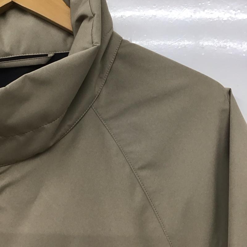 ジーユー GU ジャケット、上着 ジャケット、ブレザー 311-349268 ウィンドプルーフスタンドカラーブルゾン XL 無地 ベージュ / ベージュ /  メンズ USED 古着 中古 10145703