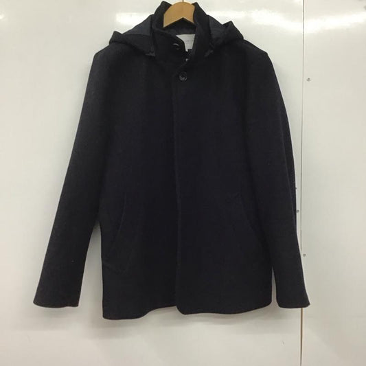 アデイインザライフ ユナイテッドアローズ A day in the life UNITED ARROWS コート コート一般 コート アウター フード付き M 無地 紺 / ネイビー /  メンズ USED 古着 中古 10145712