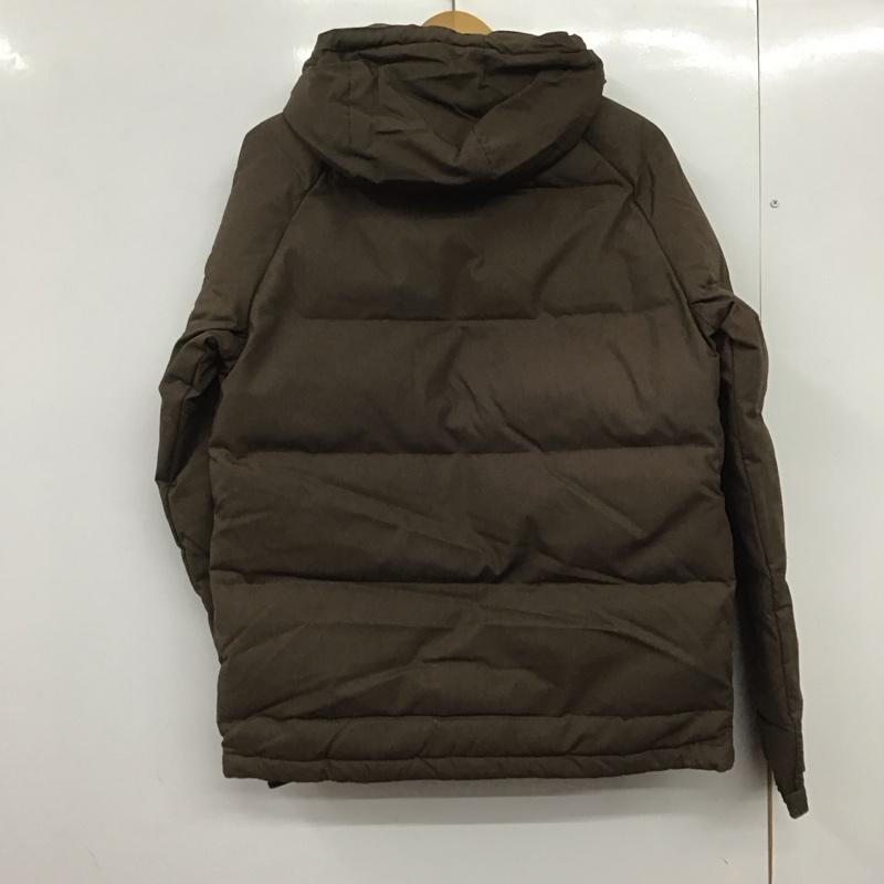 バンズ VANS ジャケット、上着 ジャケット、ブレザー ジップアップジャケット ダウンジャケット アウター XS 無地 茶 / ブラウン /  メンズ USED 古着 中古 10145734