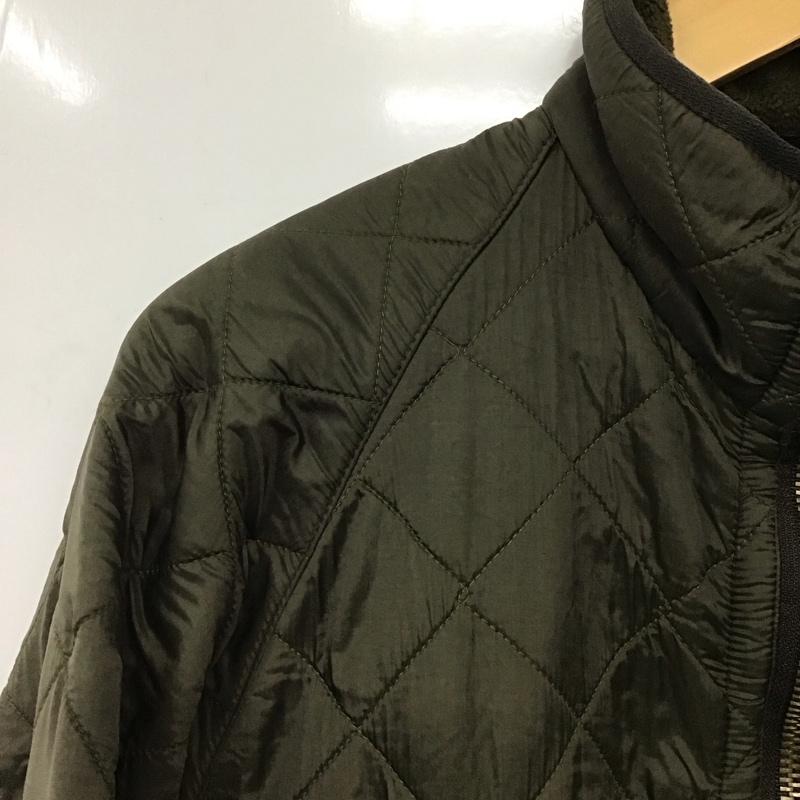 バーブァー Barbour ジャケット、上着 ジャケット、ブレザー ジップアップジャケット キルティングジャケット アウター ロゴ、文字 カーキ / カーキ /  メンズ USED 古着 中古 10145738