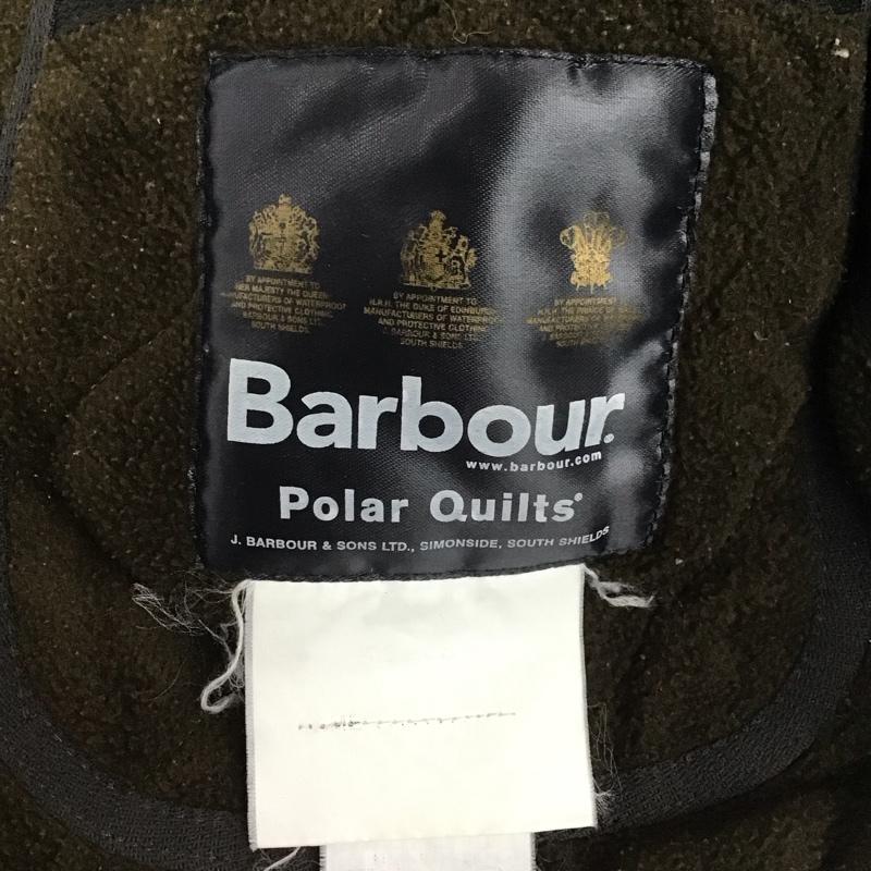 バーブァー Barbour ジャケット、上着 ジャケット、ブレザー ジップアップジャケット キルティングジャケット アウター ロゴ、文字 カーキ / カーキ /  メンズ USED 古着 中古 10145738