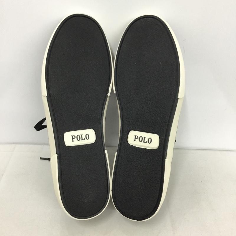 ポロラルフローレン POLO RALPH LAUREN スニーカー スニーカー 0200001087 10D ロゴ、文字 黒 / ブラック /  メンズ USED 古着 中古 10145775