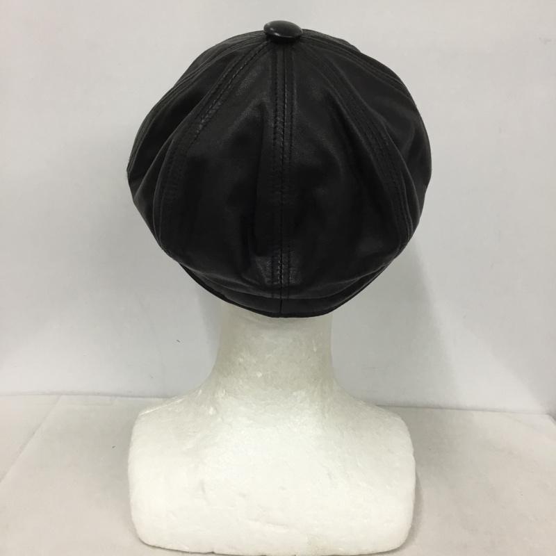 ニューヨークハット NEW YORK HAT 帽子 キャップ キャスケット 無地 黒 / ブラック /  メンズ USED 古着 中古 10145778