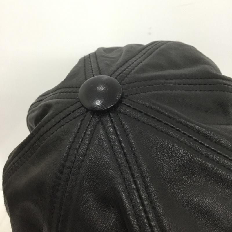 ニューヨークハット NEW YORK HAT 帽子 キャップ キャスケット 無地 黒 / ブラック /  メンズ USED 古着 中古 10145778
