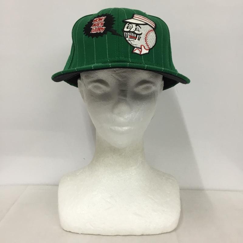 ニューエラ NEW ERA 帽子 キャップ MACKDADDY　Cooperstown 59FIFTY 60.6cm 刺繍 緑 / グリーン /  メンズ USED 古着 中古 10145780