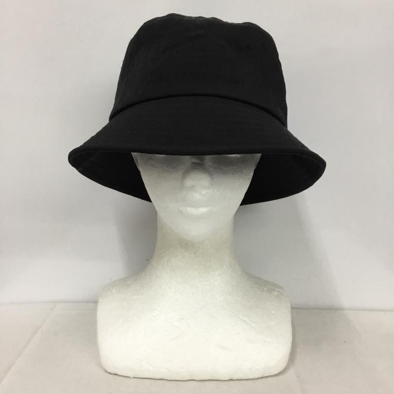 ランバン LANVIN 帽子 ハット VG5SCP71M ナイロンツイルハット FREE ロゴ、文字 黒 / ブラック /  メンズ USED 古着 中古 10145781