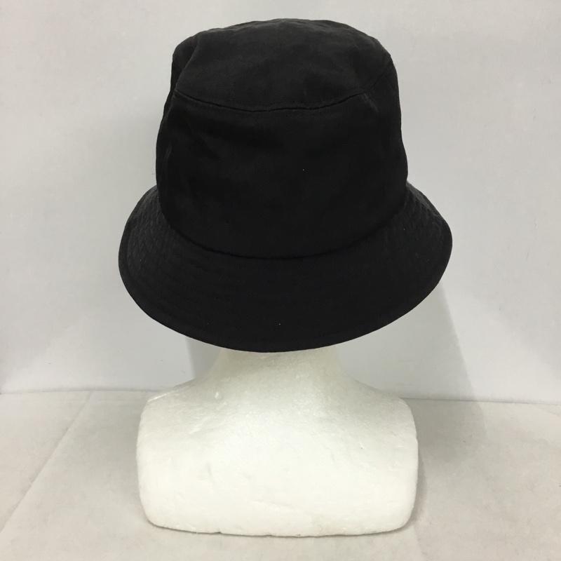 ランバン LANVIN 帽子 ハット VG5SCP71M ナイロンツイルハット FREE ロゴ、文字 黒 / ブラック /  メンズ USED 古着 中古 10145781