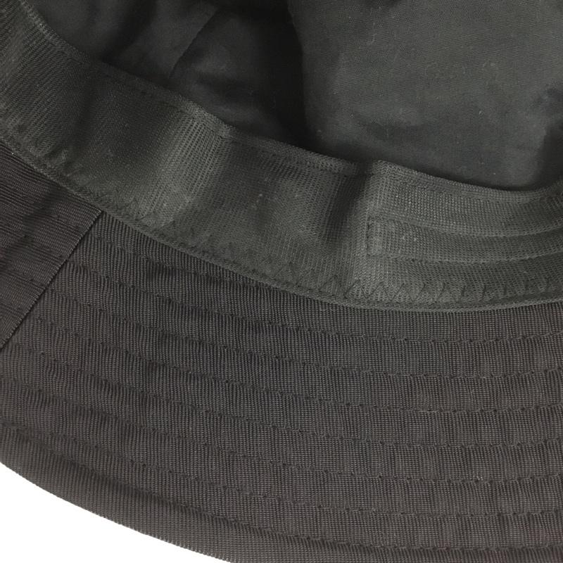 ランバン LANVIN 帽子 ハット VG5SCP71M ナイロンツイルハット FREE ロゴ、文字 黒 / ブラック /  メンズ USED 古着 中古 10145781
