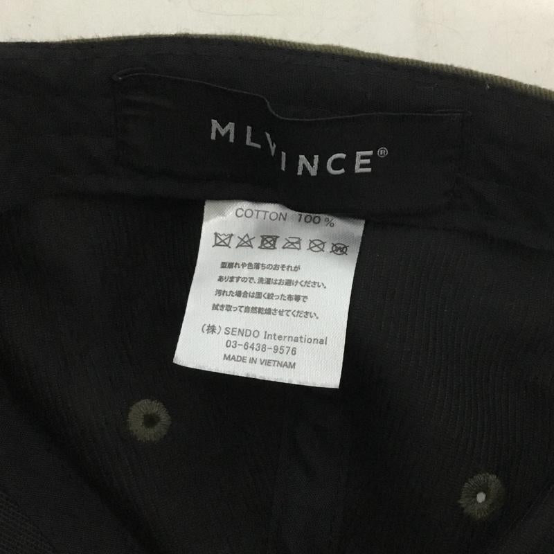 メルヴィンス MLVINCE 帽子 キャップ infantry logo cap ワンポイント カーキ / カーキ /  メンズ USED 古着 中古 10145785