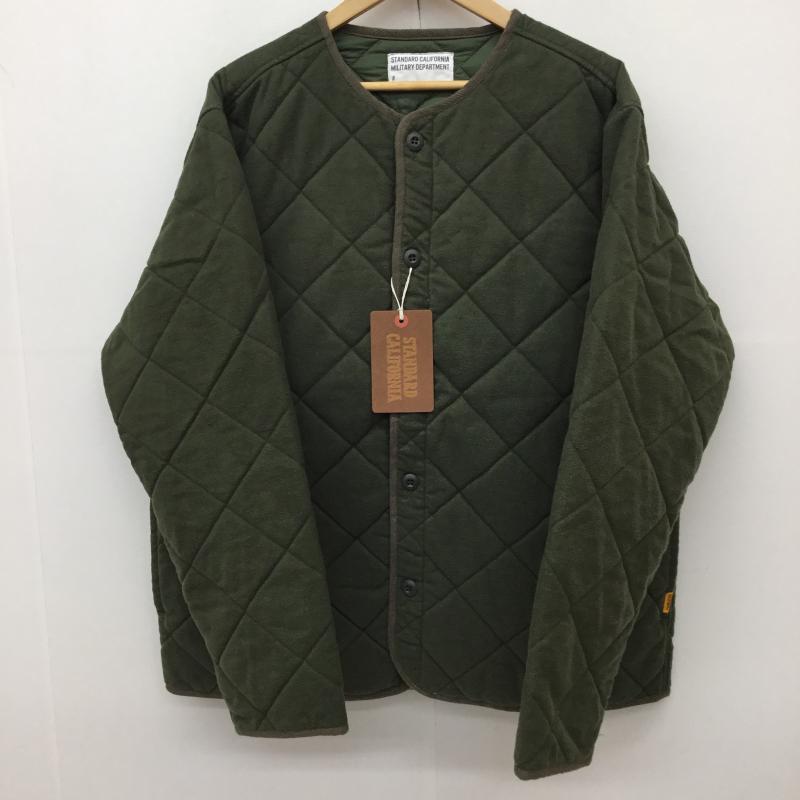 スタンダード カリフォルニア STANDARD CALIFORNIA ジャケット、上着 ジャケット、ブレザー Quilted Jacket XL  カーキ / カーキ /  メンズ USED 古着 中古 10145801