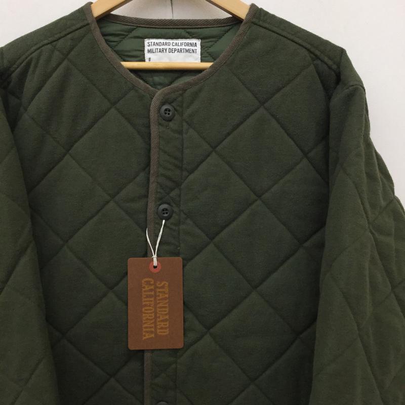 スタンダード カリフォルニア STANDARD CALIFORNIA ジャケット、上着 ジャケット、ブレザー Quilted Jacket XL  カーキ / カーキ /  メンズ USED 古着 中古 10145801