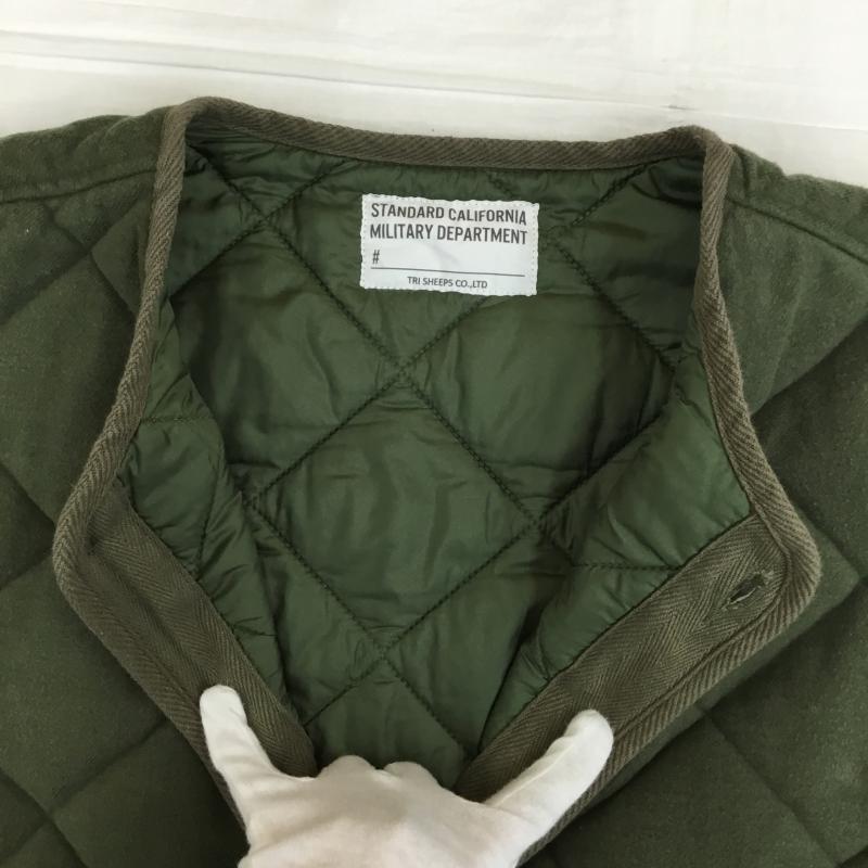 スタンダード カリフォルニア STANDARD CALIFORNIA ジャケット、上着 ジャケット、ブレザー Quilted Jacket XL  カーキ / カーキ /  メンズ USED 古着 中古 10145801