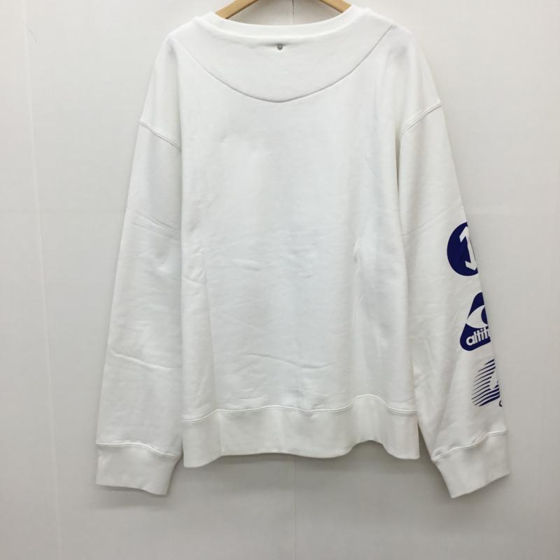 オーエーエムシー OAMC トレーナー 長袖 XL ロゴ、文字 白 / ホワイト /  メンズ USED 古着 中古 10145803
