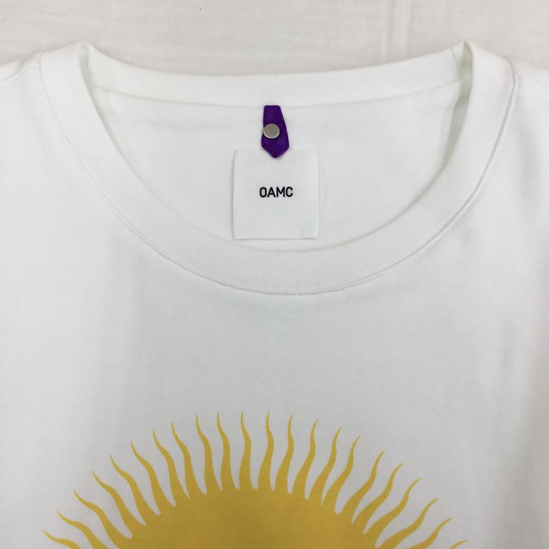 オーエーエムシー OAMC トレーナー 長袖 XL ロゴ、文字 白 / ホワイト /  メンズ USED 古着 中古 10145803
