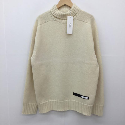 オーエーエムシー OAMC ニット、セーター 長袖 XL ロゴ、文字 オフホワイト / オフホワイト /  メンズ USED 古着 中古 10145804