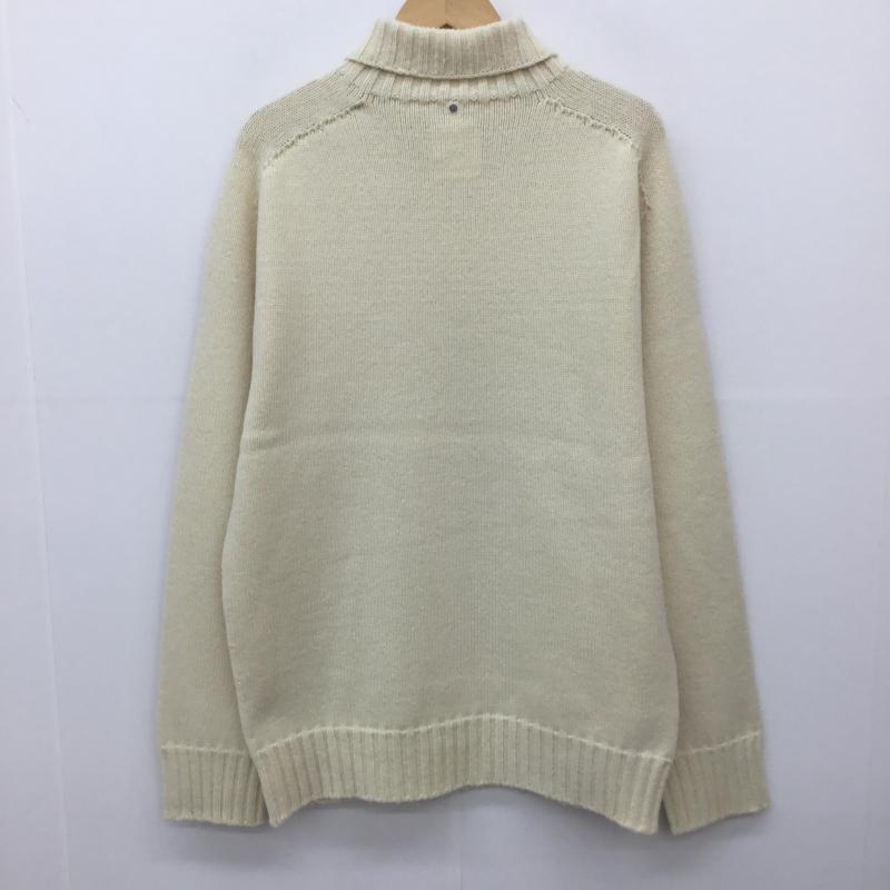 オーエーエムシー OAMC ニット、セーター 長袖 XL ロゴ、文字 オフホワイト / オフホワイト /  メンズ USED 古着 中古 10145804