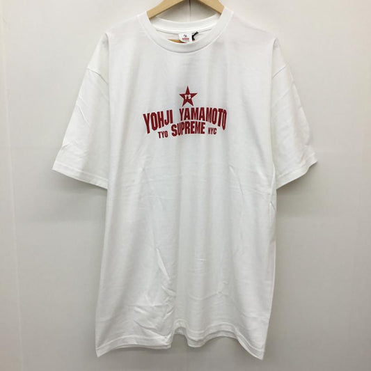 シュプリーム Supreme Tシャツ 半袖 Y s ヨウジヤマモト　Star Tee XL ロゴ、文字 白 / ホワイト /  メンズ USED 古着 中古 10145815