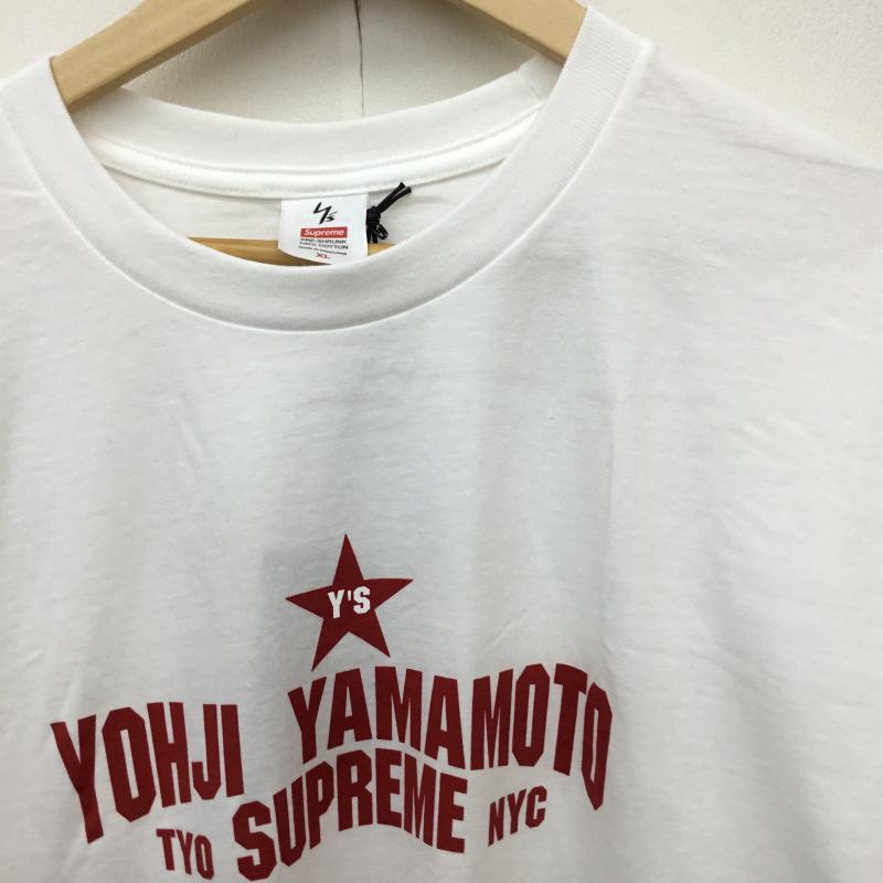 シュプリーム Supreme Tシャツ 半袖 Y s ヨウジヤマモト　Star Tee XL ロゴ、文字 白 / ホワイト /  メンズ USED 古着 中古 10145815