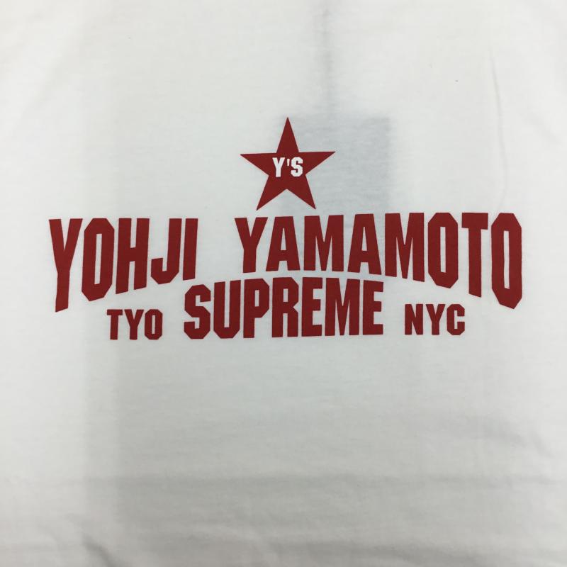 シュプリーム Supreme Tシャツ 半袖 Y s ヨウジヤマモト　Star Tee XL ロゴ、文字 白 / ホワイト /  メンズ USED 古着 中古 10145815