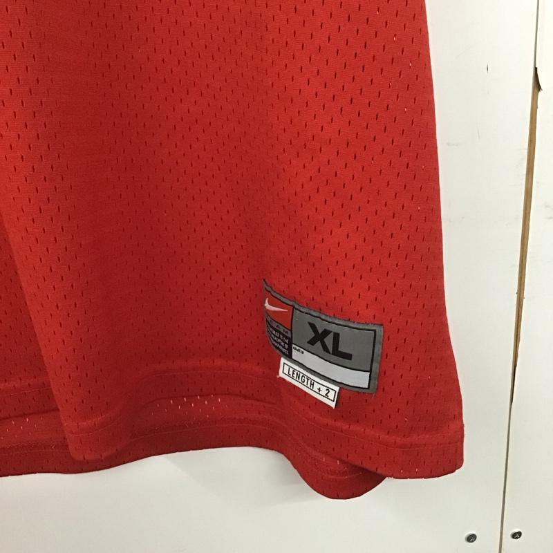ナイキ NIKE タンクトップ タンクトップ タンクトップ ノースリーブカットソー Vネック スポーツウェア XL ロゴ、文字 赤 / レッド /  メンズ USED 古着 中古 10145830