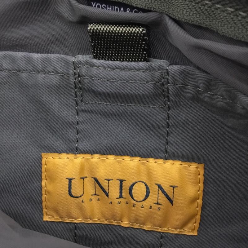 ユニオン UNION ショルダーバッグ ショルダーバッグ POTR タグ付き ロゴ、文字 カーキ / カーキ /  メンズ USED 古着 中古 10145840