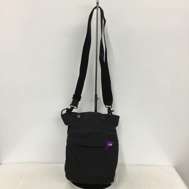 ザ ノースフェイス パープルレーベル THE NORTH FACE PURPLE LABEL ショルダーバッグ ショルダーバッグ NN7358N マウンテンウィンドマルチバッグ ロゴ、文字 黒 / ブラック /  メンズ USED 古着 中古 10145842