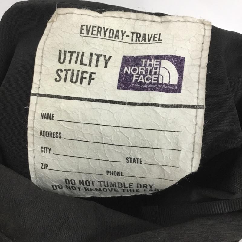 ザ ノースフェイス パープルレーベル THE NORTH FACE PURPLE LABEL ショルダーバッグ ショルダーバッグ NN7358N マウンテンウィンドマルチバッグ ロゴ、文字 黒 / ブラック /  メンズ USED 古着 中古 10145842