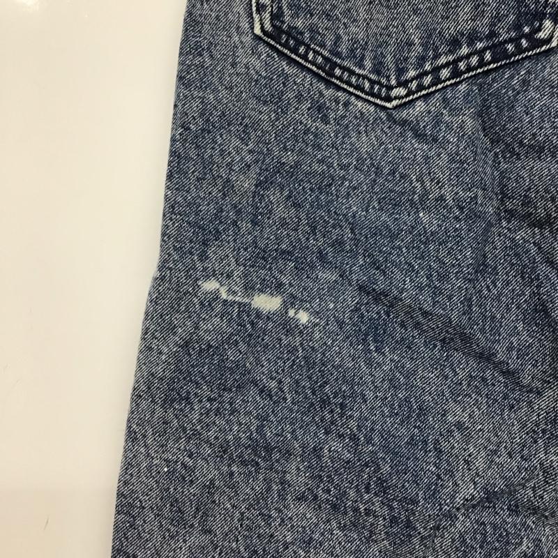 ウィンダンシー WIND AND SEA パンツ デニム、ジーンズ デニムパンツ ワイドパンツ カジュアルパンツ XL ロゴ、文字 インディゴ / インディゴ /  メンズ USED 古着 中古 10145860