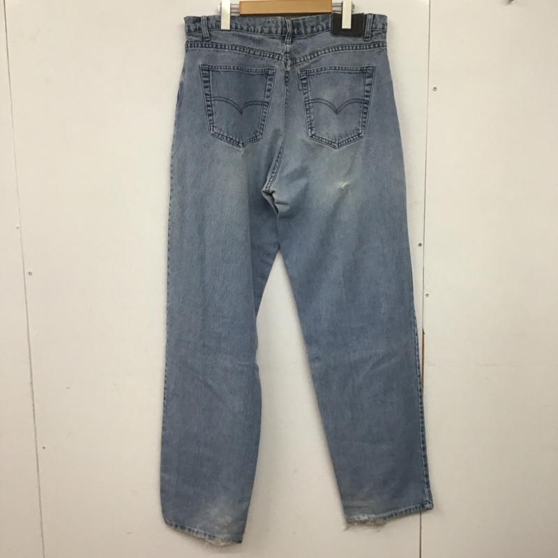 リーバイス Levi s パンツ デニム、ジーンズ デニムパンツ ワイドパンツ カジュアルパンツ 36 無地 インディゴ / インディゴ /  メンズ USED 古着 中古 10145864