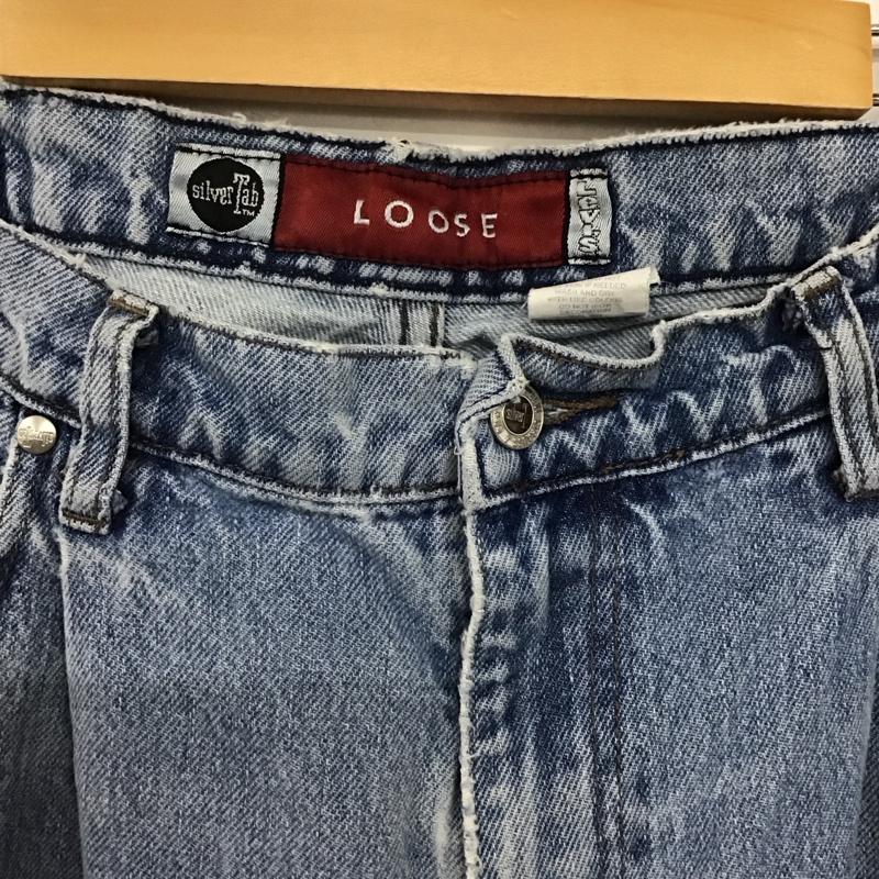 リーバイス Levi s パンツ デニム、ジーンズ デニムパンツ ワイドパンツ カジュアルパンツ 36 無地 インディゴ / インディゴ /  メンズ USED 古着 中古 10145864
