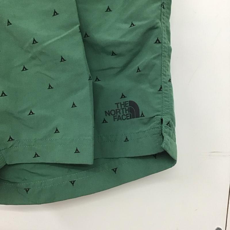 ザノースフェイス THE NORTH FACE パンツ ショートパンツ nb01801z ショートパンツ ハーフパンツ S プリント 緑 / グリーン /  メンズ USED 古着 中古 10145867