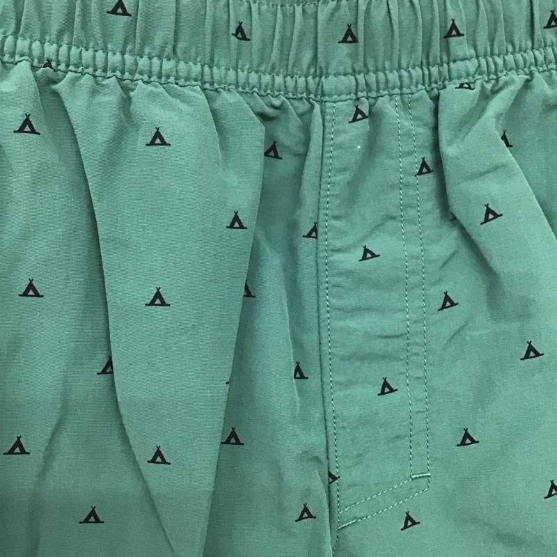 ザノースフェイス THE NORTH FACE パンツ ショートパンツ nb01801z ショートパンツ ハーフパンツ S プリント 緑 / グリーン /  メンズ USED 古着 中古 10145867