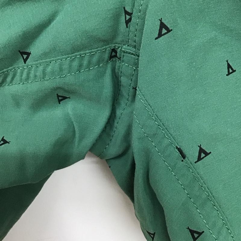 ザノースフェイス THE NORTH FACE パンツ ショートパンツ nb01801z ショートパンツ ハーフパンツ S プリント 緑 / グリーン /  メンズ USED 古着 中古 10145867