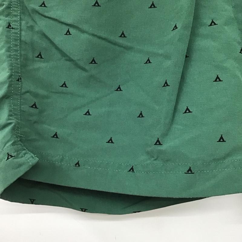 ザノースフェイス THE NORTH FACE パンツ ショートパンツ nb01801z ショートパンツ ハーフパンツ S プリント 緑 / グリーン /  メンズ USED 古着 中古 10145867