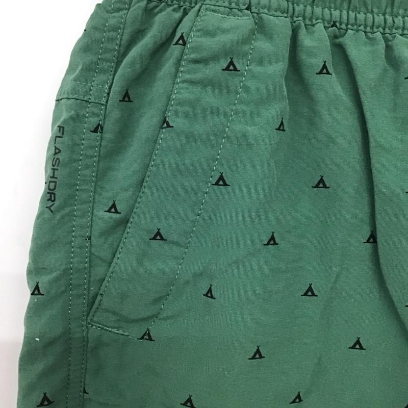 ザノースフェイス THE NORTH FACE パンツ ショートパンツ nb01801z ショートパンツ ハーフパンツ S プリント 緑 / グリーン /  メンズ USED 古着 中古 10145867
