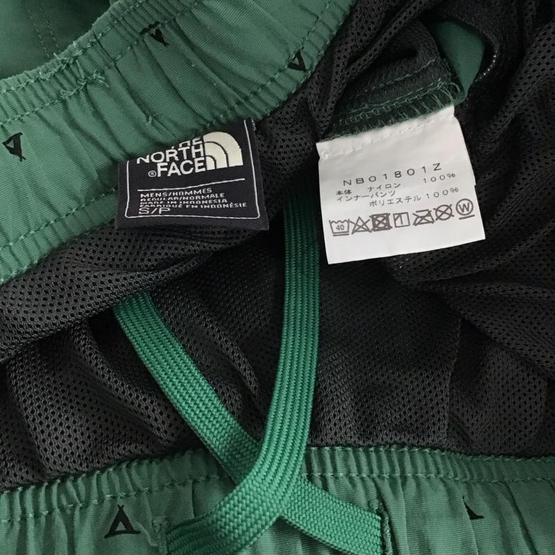 ザノースフェイス THE NORTH FACE パンツ ショートパンツ nb01801z ショートパンツ ハーフパンツ S プリント 緑 / グリーン /  メンズ USED 古着 中古 10145867