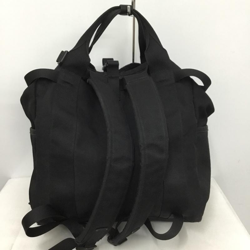 ポーター PORTER リュックサック、デイパック リュックサック、デイバッグ UNION ロゴ、文字 黒 / ブラック /  メンズ USED 古着 中古 10145872