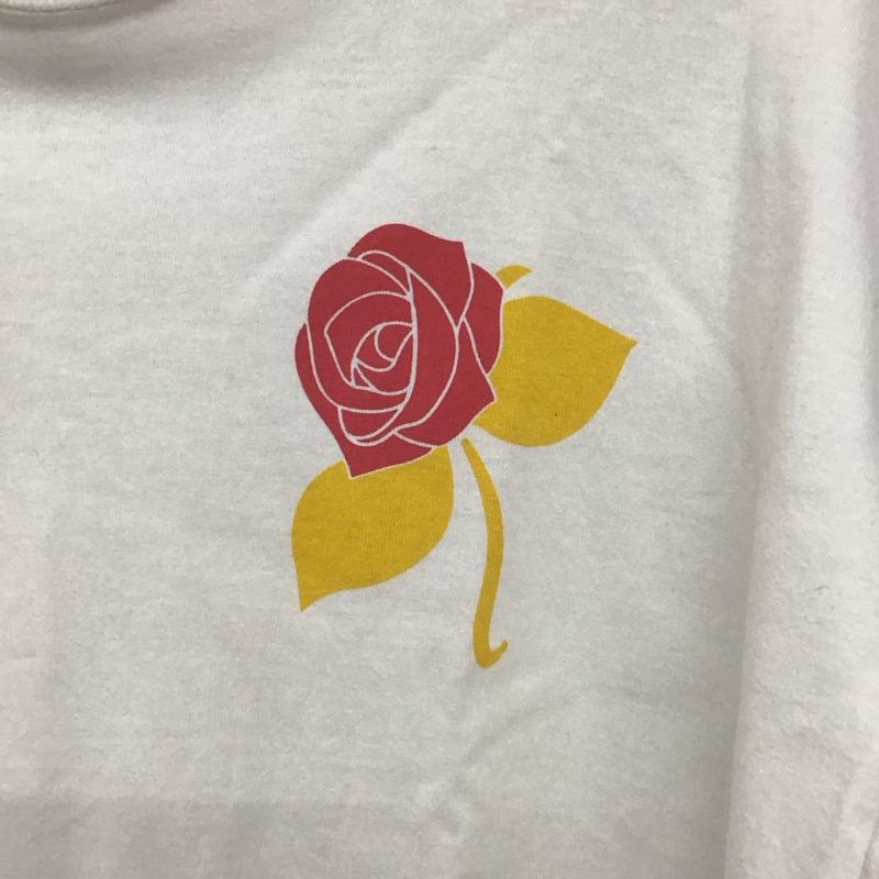 ロットワイラー ROTTWEILER Tシャツ 半袖 半袖カットソー プリントTシャツ クルーネックカットソー XL プリント 白 / ホワイト /  メンズ USED 古着 中古 10145885