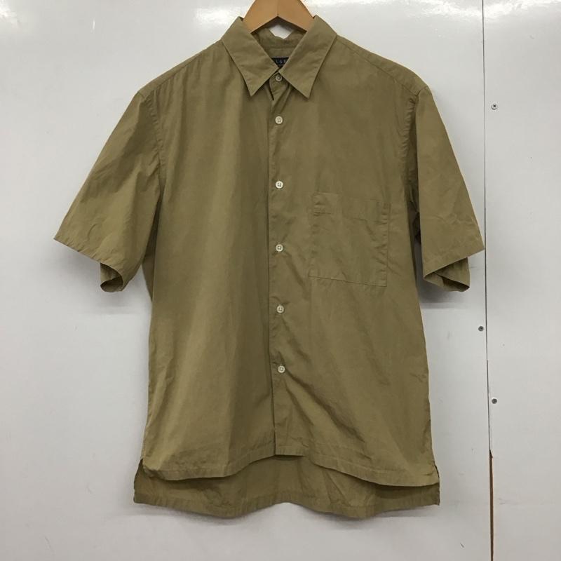 ピルグリム PILGRIM シャツ、ブラウス 半袖 半袖シャツ 無地シャツ ポケットシャツ M 無地 ベージュ / ベージュ /  メンズ USED 古着 中古 10145893