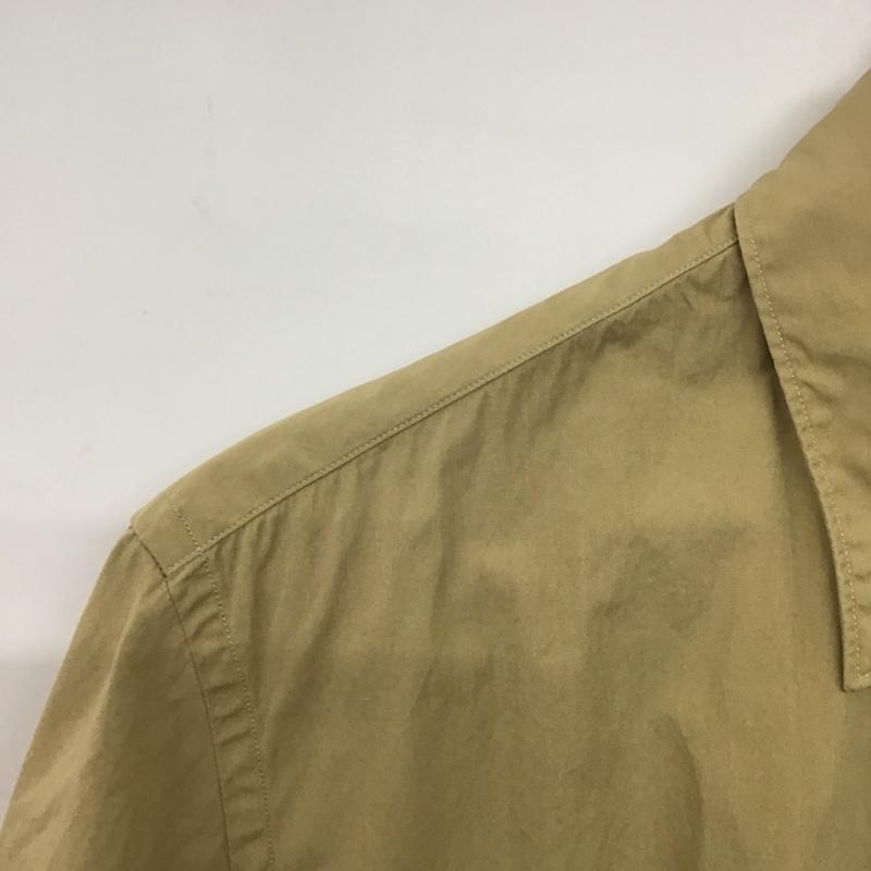 ピルグリム PILGRIM シャツ、ブラウス 半袖 半袖シャツ 無地シャツ ポケットシャツ M 無地 ベージュ / ベージュ /  メンズ USED 古着 中古 10145893
