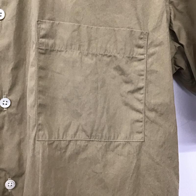 ピルグリム PILGRIM シャツ、ブラウス 半袖 半袖シャツ 無地シャツ ポケットシャツ M 無地 ベージュ / ベージュ /  メンズ USED 古着 中古 10145893